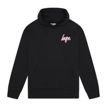 (13-14 Years, Ein Schwarzer) Hype - HYPE - Mädchen Hoodie Schwarz Kinder Sweatshirt Rückenprint Weich