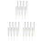 24 Pieces Moss Pole Coir Moss Pole Stick Stackable Plant Stakes Monstera Plant Support Plastic Sphagnum Moss Pole 1