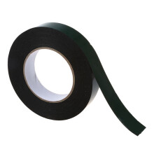4X Black Super Strong Permanent Double Sided Self Adhesive Foam Car Trim Body Tape Width:25mm