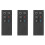 3X Replacement AM04 AM05 Remote Control for  Fan Heater Models AM04 AM05 Remote Control(Black) 1