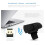 2.4G Wireless Finger Ring Optical  Mouse, Lazy Finger  Fingertip Wireless Mouse USB Optical Ring Laptop Mouse 3