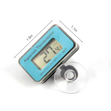 LCD-Aquarium-Thermometer 4,7 2,8 2,9 cm, LR44 1,5 V