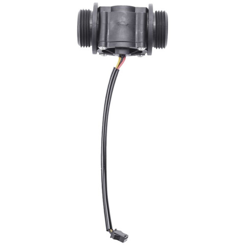 20PCS Water Flow Sensor Fuel Flow Meter Water Meter Sensor Flowmeter Water Sensor Counter Indicator FS400A G1 DN25