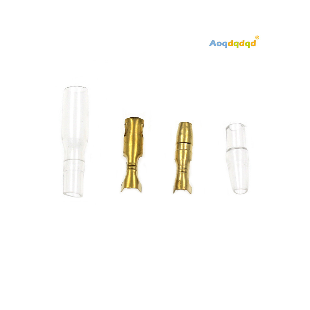 (400Pcs) 200/400Pcs 4Mm Automotive Electrical Wire Connector Male Female Cable Terminal Plug Kits 320997712886