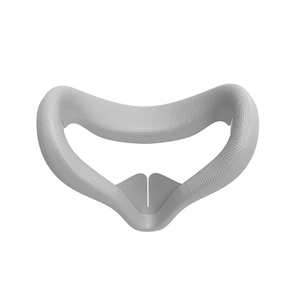 (Gray) Silicone Eye Cover Soft Anti-Sweat Guard Eye Pad For Oculus Quest 2 VR Headset Glasses