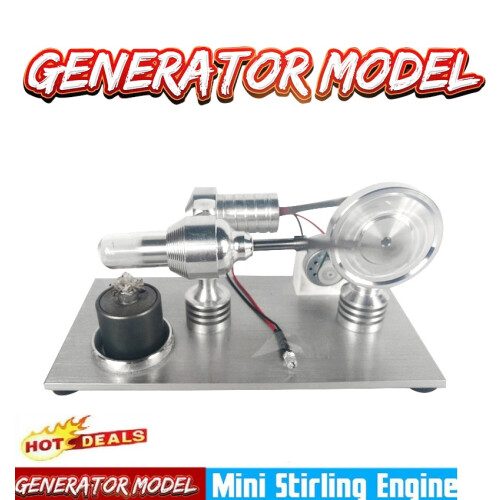 Stirling Engine Hot Air Model Motor Educational Kit Fun Projects Heat Steam Engine