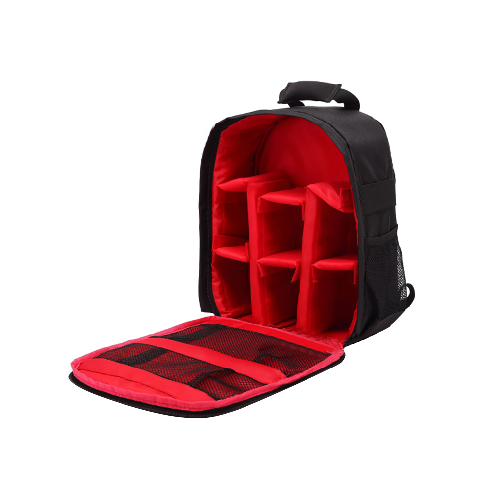 (Red) Large Waterproof Backpack Storage Bag For Canon Nikon Sony Dslr & Mirrorless Camera Red 320997714064
