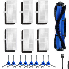 Replacement Side Brushes HEPA Filters Accessories Kit for Coredy R3500 R3500S Goovi 1600PA D380 Vacuums