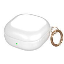 (Transparent) Charging Case Protective Cover For Samsung Galaxy Buds Live Shockproof TPU Skin