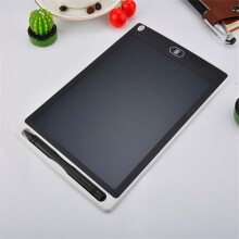 (White) 8.5" LCD Writing Drawing Tablet Electronics Graphic Board Pad Ultra Thin Portable Hand Graffiti Gift Kids