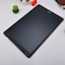 (Black) 12" Kids LCD Writing Drawing Tablet Electronics Graphic Board Ultra Thin Hand Graffiti Pad