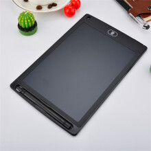 (Black) 8.5" LCD Writing Drawing Tablet Electronics Graphic Board Pad Ultra Thin Portable Hand Graffiti Gift Kids