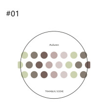 (#01) Dots Washi Masking Tape Decorative Adhesive Sticker for DIY Scrapbooking Planner