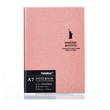 (A6 Pink) A5/A6 Colorful Softcover Notebook Journal Diary Planner Organizer Sketchbook