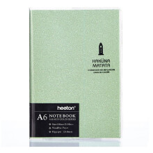 (A5 Green) A5/A6 Notebook Colorful Planner Notepad Diary Weekly Pensonal Journal Traveler Note Books Stationery Supplies