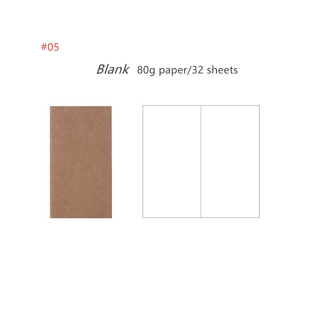 (#05) Portable Graffiti Writing Journal Diary Notebook Blank Page Sketchbook Notepad 413590970910