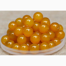 (Yellow, 6mm) Natural Gemstone Round DIY Loose Beads 6mm 10mm Assorted Stones For Jewelry Making