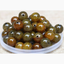 (Brown, 10mm) 6mm & 10mm Natural Gemstone Round Loose Beads Assortment for DIY Jewelry Making
