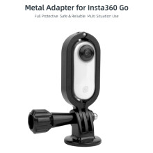 Metal Housing Action Camera Aluminum Alloy Frame Protector Adapter for Insta 360 GO