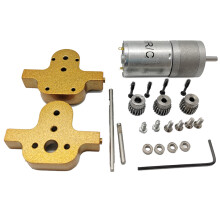 (Gold) Modified Toys Model Accessories with 370 Motor Transfer Case for WPL B36 B14 B16