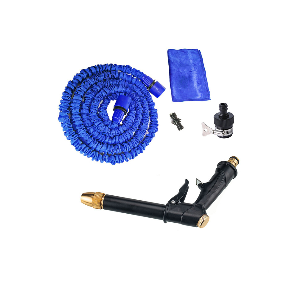 (Black) High-Pressure Car Wash Water Sprayer Set With Garden Hose Connectors For Efficient Lawn Irrigation Black 113121362923