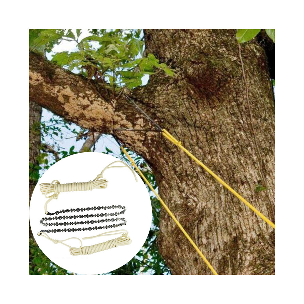 48" Chain Saw Blades High Branch Saw Chain Garden Outdoor Logging Pruning Tool 320997721543