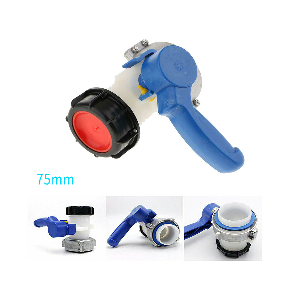 75mm for IBC stillage tank schutz replacement tap outlet valve water container