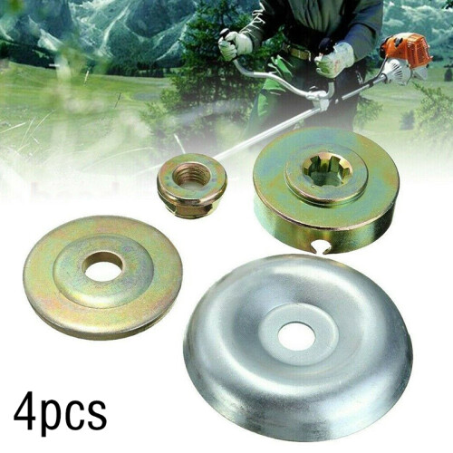 4Pcs/Set Metal Brush Cutter Gearbox Blade Nut Replacement Kit