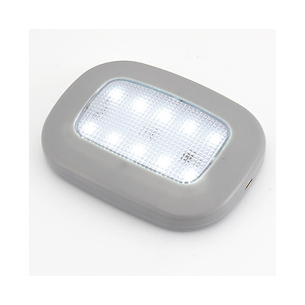( Light) Universal Car Ceiling Usb Rechargeable Auto Reading Rv Roof Dome Lamp White/Light 123643811113