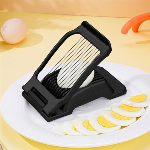 Fruit Slicer Machine,Aluminium Alloy Egg Slicer Machine,Compact and Multifunctional Fruit and Vegetable Slicer Machine,B 2