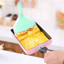 2X Tamagoyaki Pan Japanese Omelette Pan, Non-Stick Coating Square Egg Pan to Make Omelets or Crepes ()