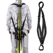 Ski & Pole 2 Shoulder Straps Sling Carrier