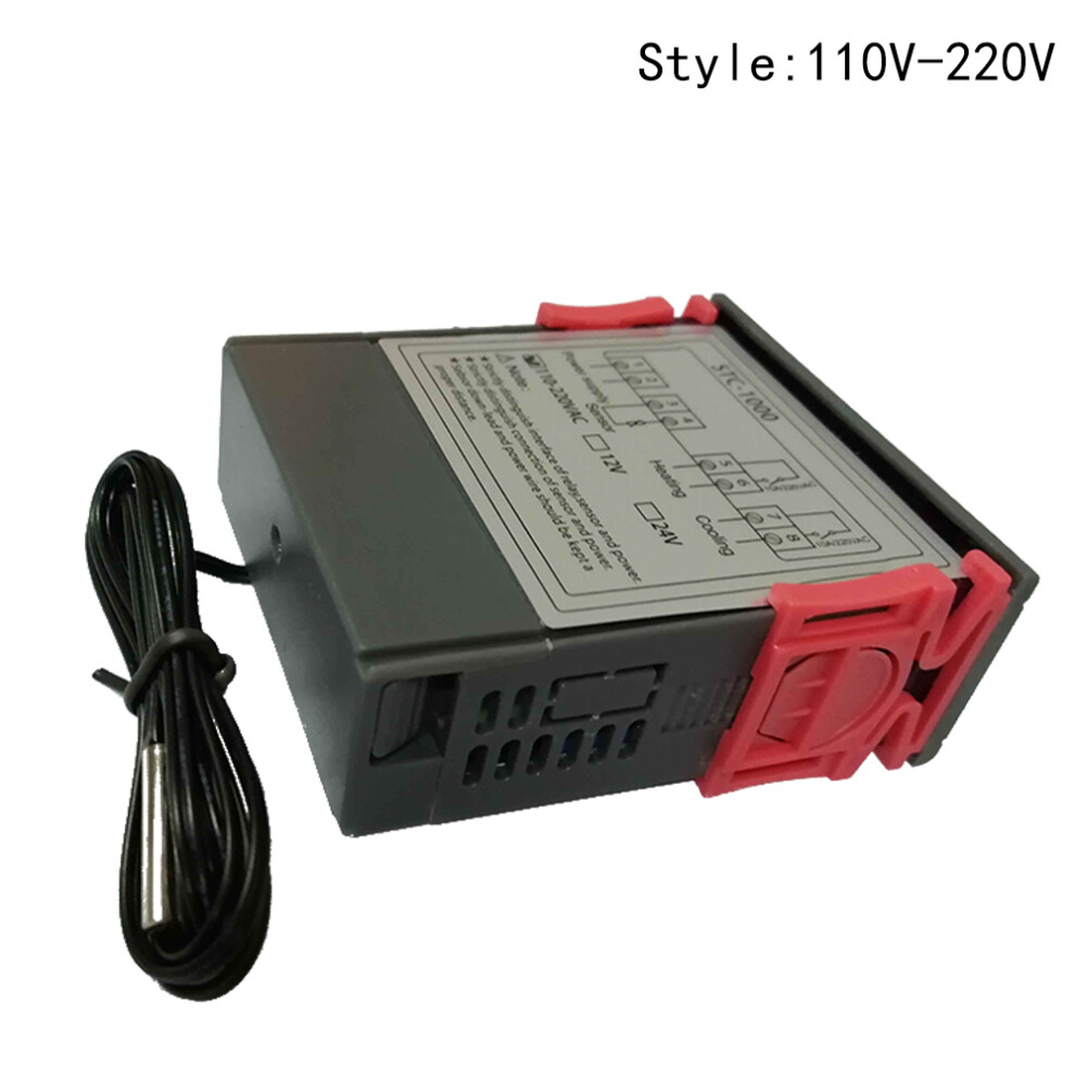 (110-220V) 12V/24V/110V/220V Stc-1000 Digital Temperature Controller Thermostat W/Ntc 320997724056