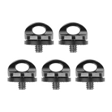 (5pcs) 2/5pcs 1/4" Screw Nuts for DSLR SLR Camera Strap Tripod Quick Release Plate Mount