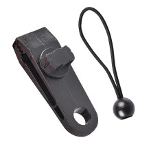 (Black) Outdoor Camping Awning Tied Rope Canopy Fixing Tool Windproof Tent Clip