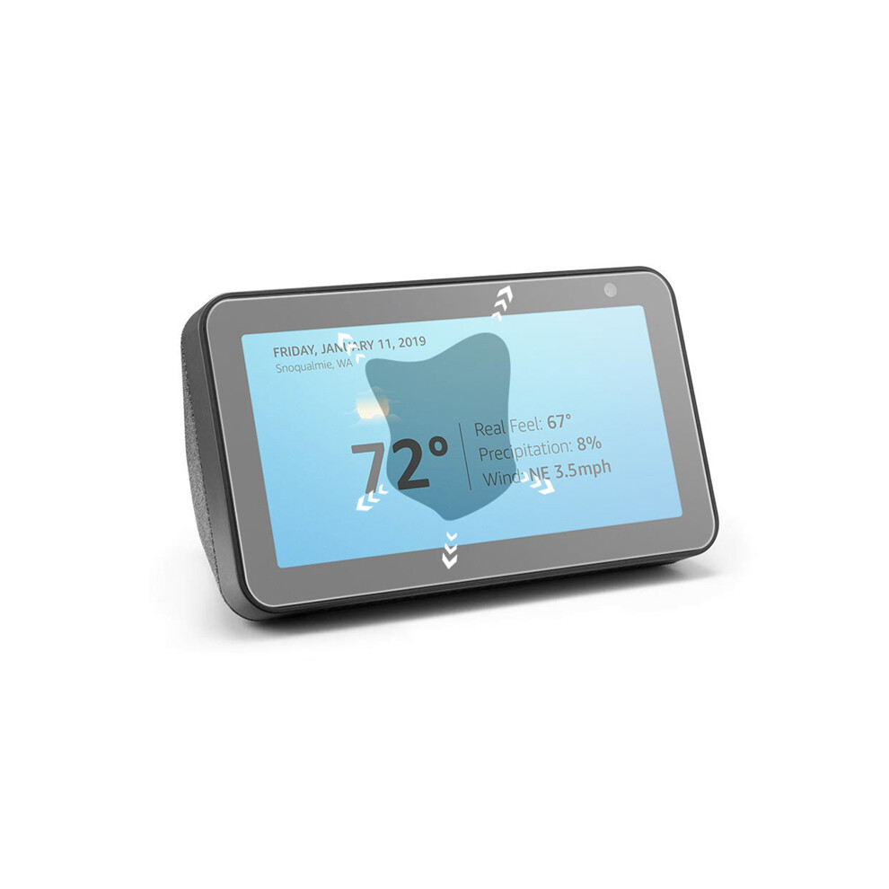 Scratch Resistant Screen Protector Hd Tempered Glass Protective Film For Amazon Echo Show 5 320997725213