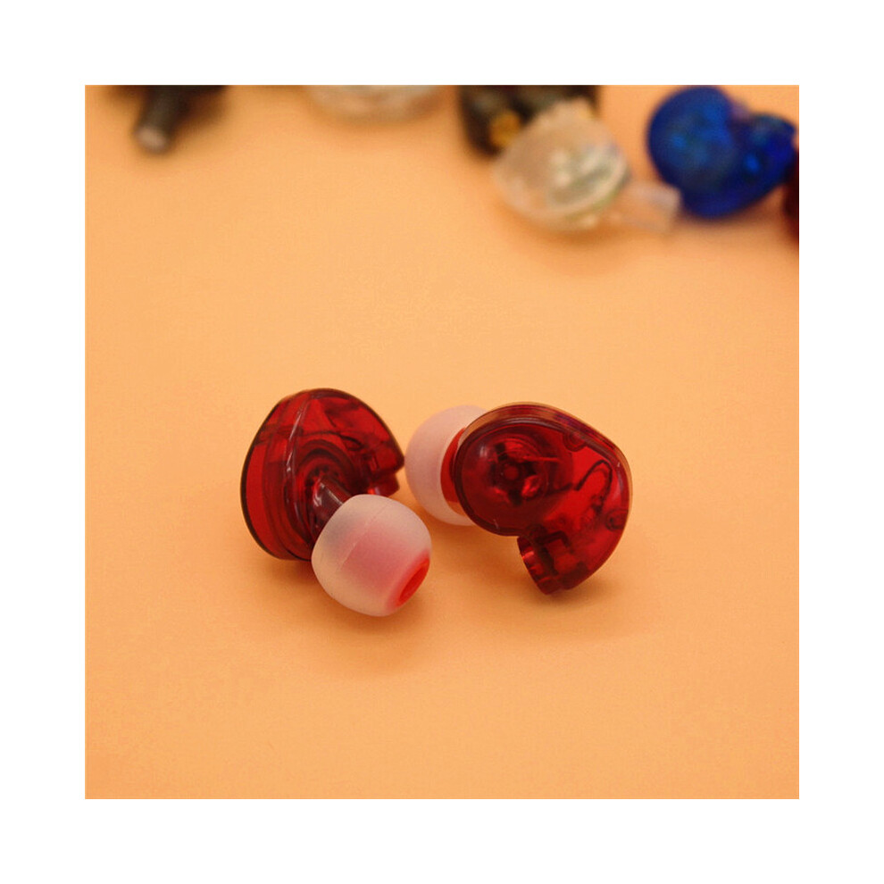 (Transparent) Replacement MMCX Interface Earbud 10mm Stereo Sound HIFI Earphone Unit For Shure SE535