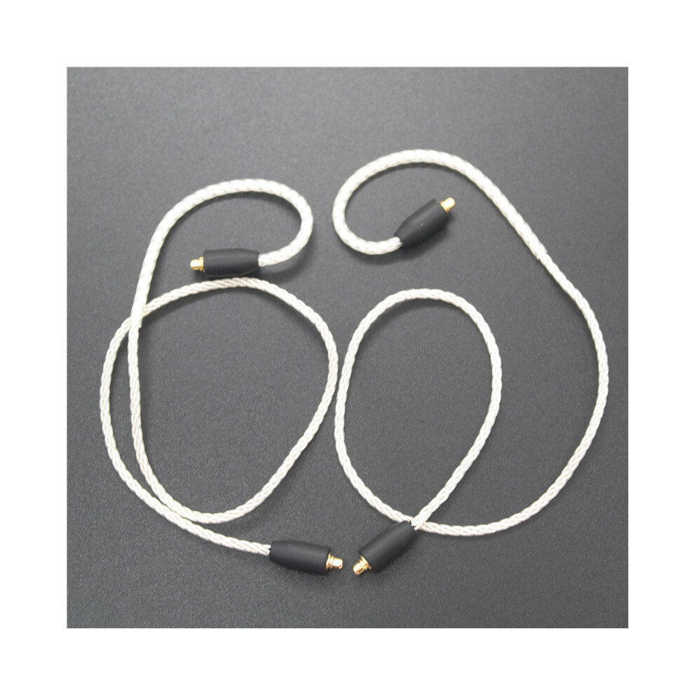 ( Wire) Qcc3034 Plug-In Separate Bluetooth Headset Cable Mmcx Cord For Shure Earphones Silver 320997726074