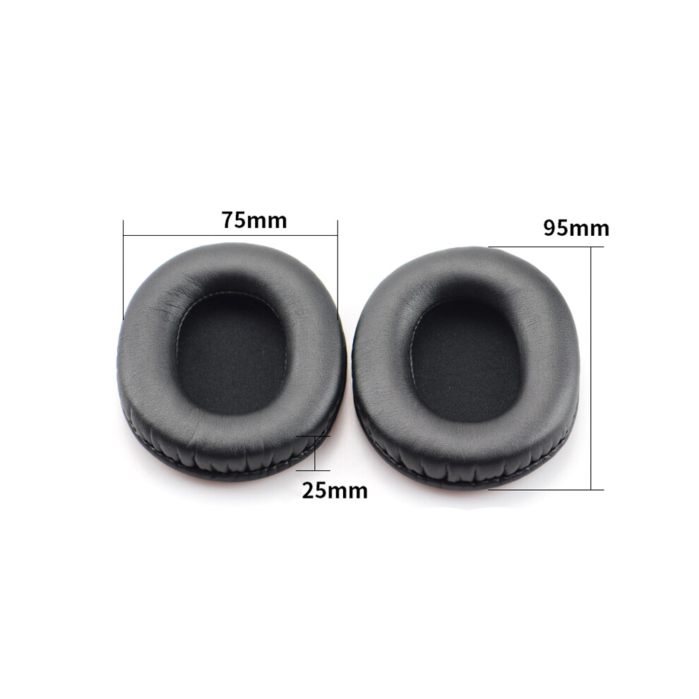 ( Earmuffs) Replacement Ear Pads Foam Cushion For Audio-Technica Ath-M50x M30x M40x Headphones Black 320997726739