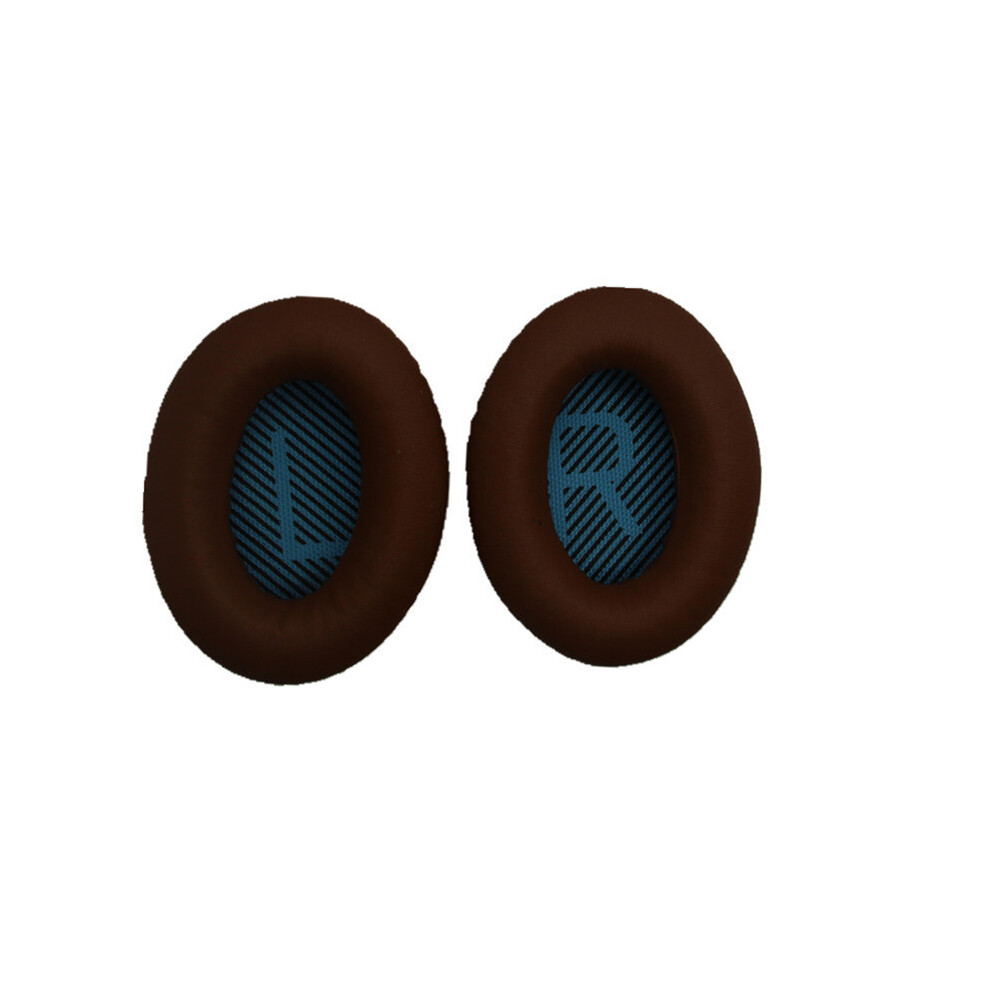 (Coffee + Lr) Replacement Earpads Cushion For Bose Quietcomfort2 Qc2 Qc15 Qc25 Qc35 Ae2 Ae2i Ae2w Soundtrue Soundlink Headphones Blue 320997726876