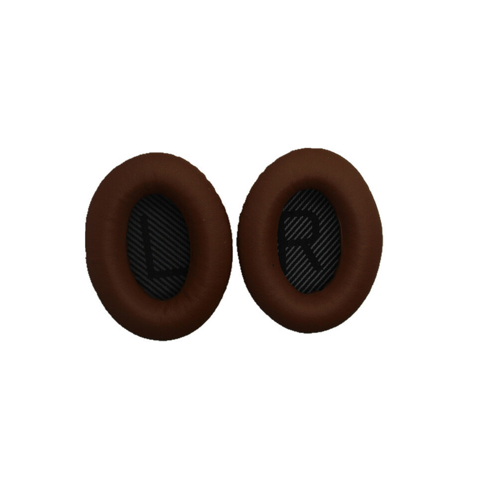 (Coffee + Lr) Replacement Earpads Cushion For Bose Quietcomfort2 Qc2 Qc15 Qc25 Qc35 Ae2 Ae2i Ae2w Soundtrue Soundlink Headphones Black 320997726883