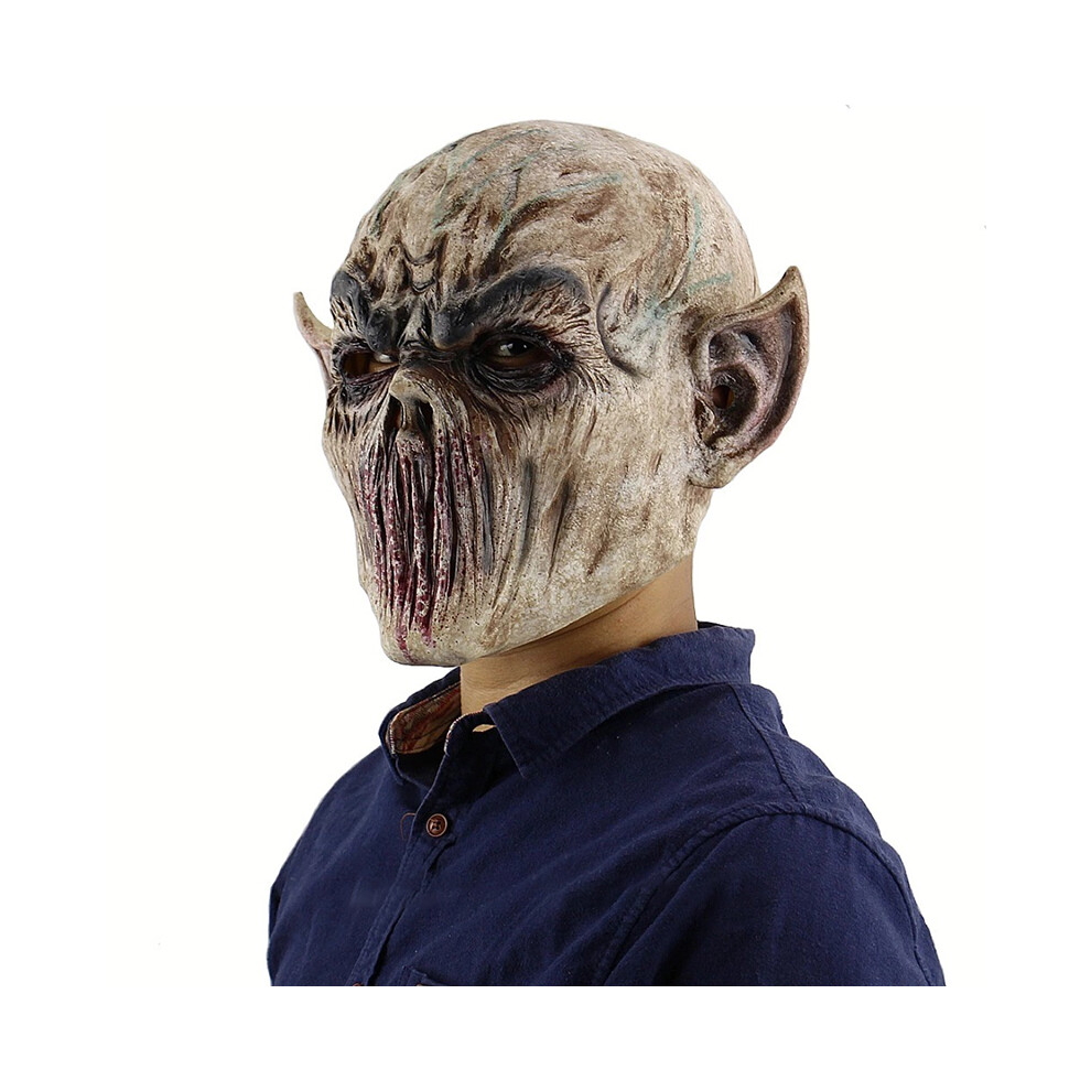 Zombie Vampire Adult Latex Mask - Scary Horror Halloween Costume 113121925388