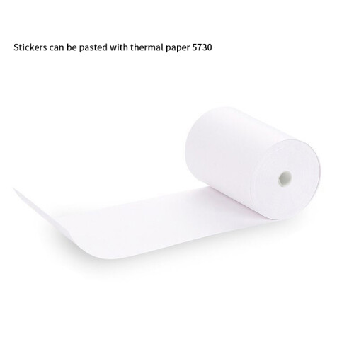 (Adhesive 57*30) 10 Rolls Study Notes Printing Thermal Sticker Paper For Mini Bluetooth Pocket Printer