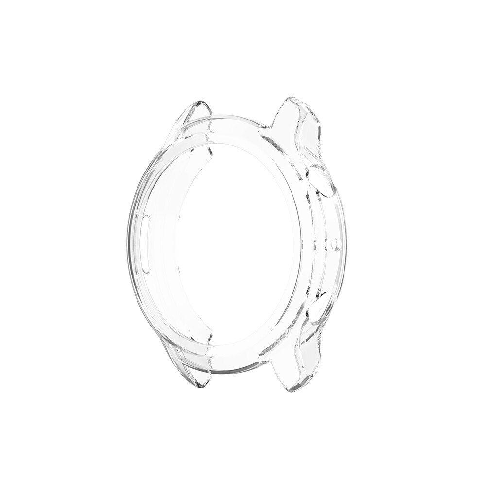 (Transparent ) For Ticwatch Pro 3 Smart Watch Protective Case Tpu Soft Rubber Half Cover Scratch-Proof White 320997729983