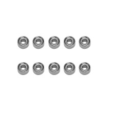 30Pcs Miniature Sealed Metal Shielded Metric Radial  Bearing Model: MR52-ZZ 2X5X2.5mm