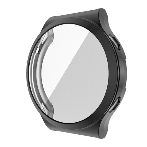 (Silver) TPU Protective Case Cover Screen Protector Bumper For Huawei GT2 Pro Watch 1