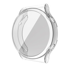 (Transparent) TPU Protective Case Cover Screen Protector Bumper For Huawei GT2 Pro Watch