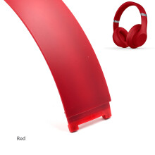 (Red) Replacement Top Headband Head Band Repair Parts for Studio 3.0 Wired/Wireless Headset