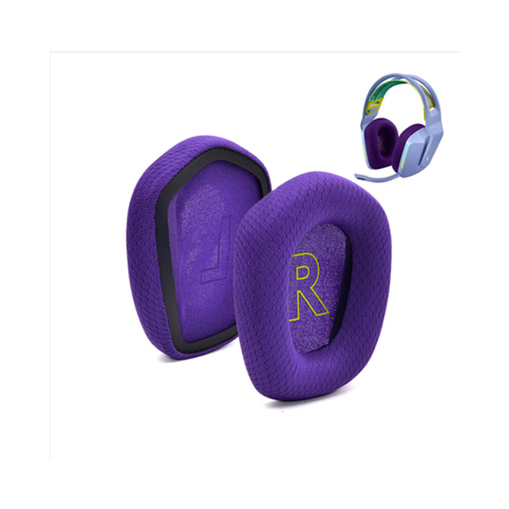 (Purple) Replacement Sponge Ear Pads Cushions Earmuffs For Logitech G733 Wireless Headset Purple 320997733577