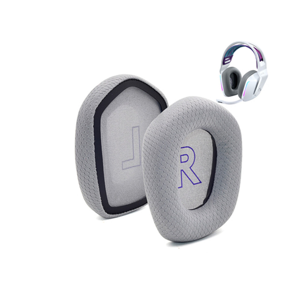 (Gray) Replacement Sponge Ear Pads Cushions Earmuffs For Logitech G733 Wireless Headset Gray 320997733553